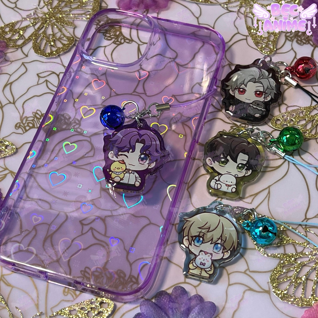 Husbands Phone Charms