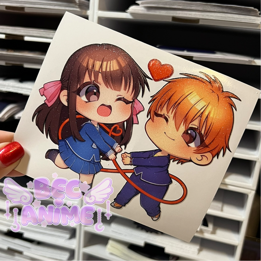 Zodiac Love Couple Sticker